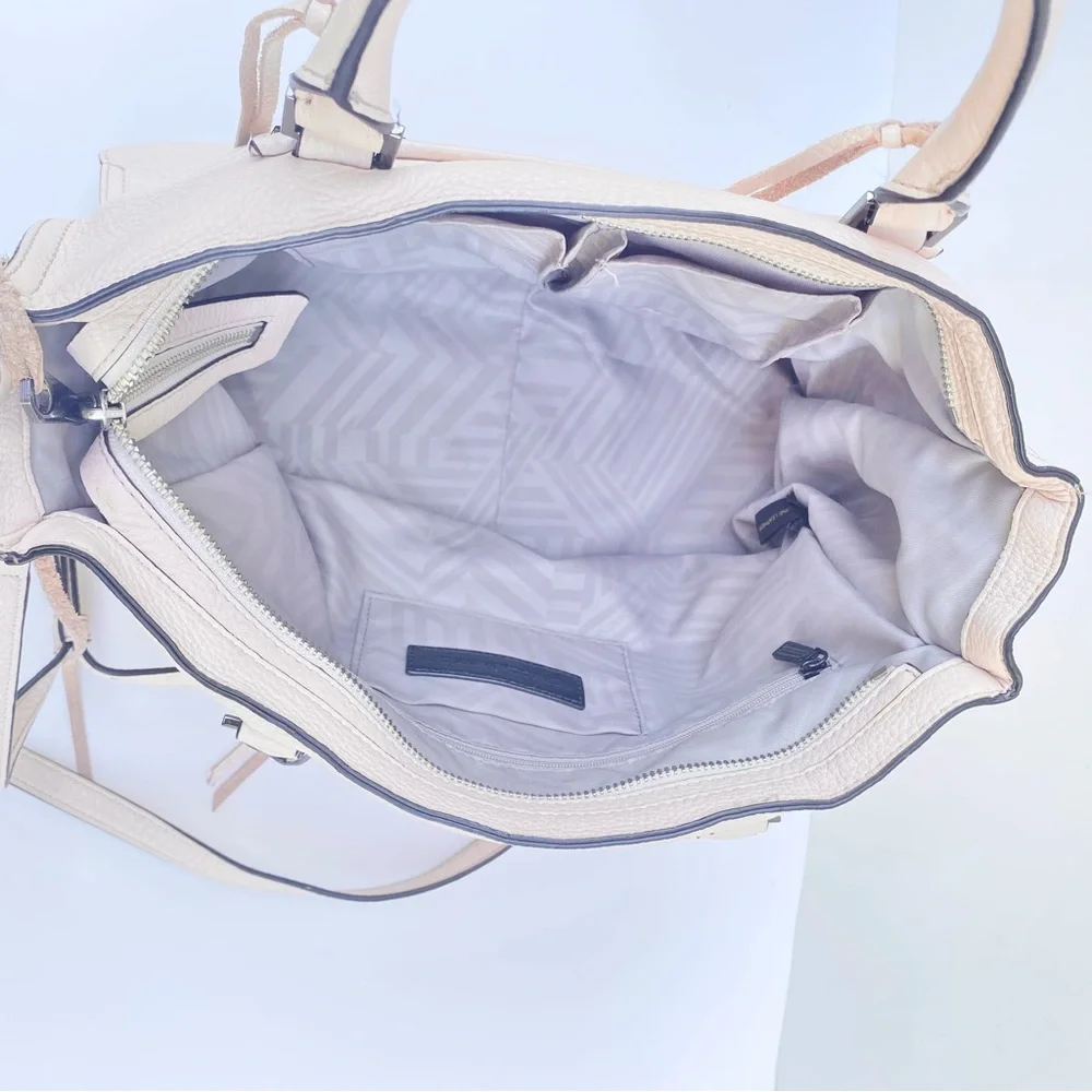 Rebecca Minkoff Pale Pink Leather Tote Bag